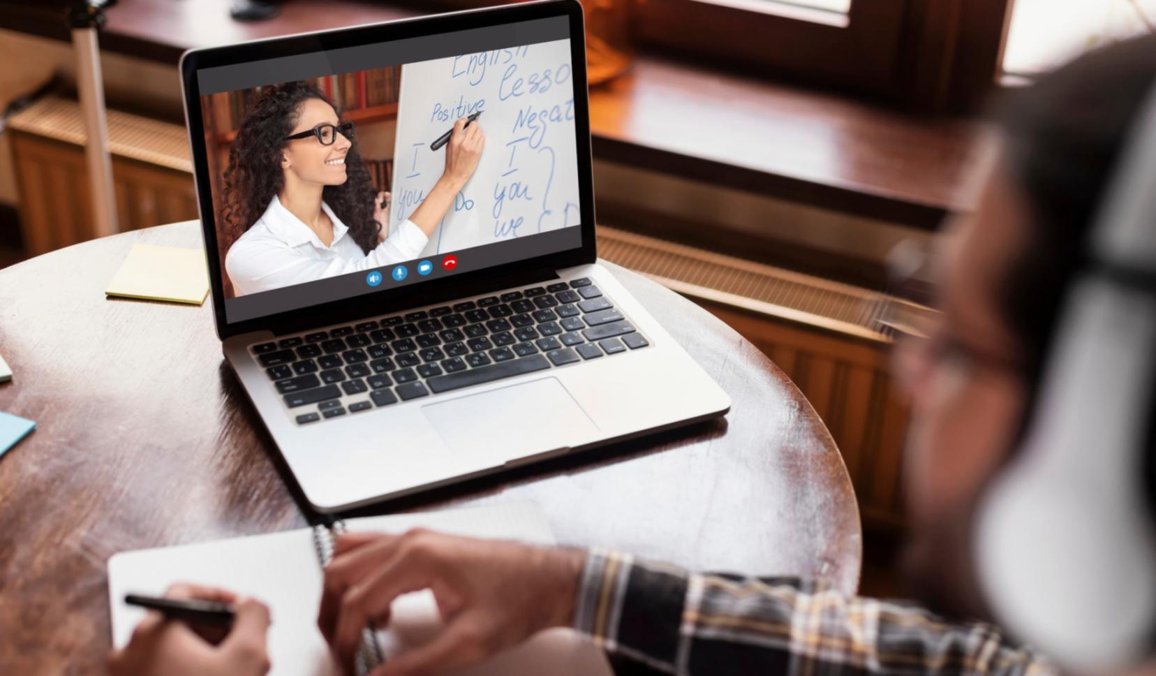 Team collaborating on financial projections with digital tools and analytics